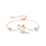 Women's Silver 925 Double-Layer Star Bracelet Outlet Jewelry