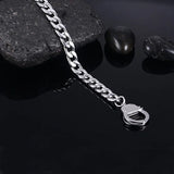 Stainless Steel Handcuffs Chain Bracelet for Men