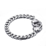 Stainless Steel Handcuffs Chain Bracelet for Men
