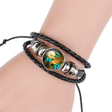 Cowhide Knitted Bracelets for Sublimation Printing - 8pcs/lot