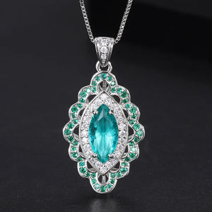 Green Treasure Necklace Set for Women