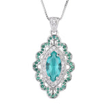 Green Treasure Necklace Set for Women