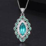 Green Treasure Necklace Set for Women