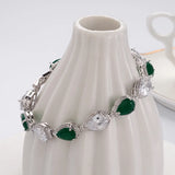 Colorful Zircon Hand Ornament Austrian Crystal Bracelet