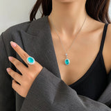 Caibao Palaibabo Pendant Earrings Set