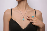 Caibao Palaibabo Pendant Earrings Set