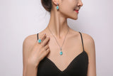 Caibao Palaibabo Pendant Earrings Set