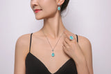 Caibao Palaibabo Pendant Earrings Set