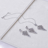 Zircon Necklace Pendant Collar Sweater Chain Jewelry