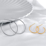 E1170 Silver Twisted Cord Bracelet for Women