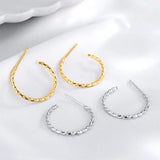E1170 Silver Twisted Cord Bracelet for Women
