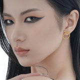925 Silver Wrap Line Women's Ear Ornament
