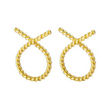 925 Silver Wrap Line Women's Ear Ornament