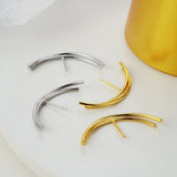 S925 Sterling Silver Round Thread Wrapped Studs