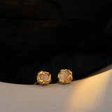 Agate S925 Silver Daily Earrings Female