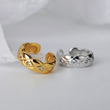 S925 Sterling Silver Woven Insertless Earrings for Women