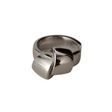 S925 Sterling Silver Knotted Female Ins Cold Wind No Hole