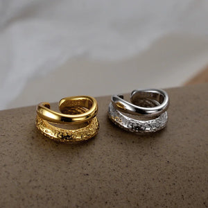 Minimalist S925 Sterling Silver Clip Earrings for Women