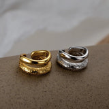 Minimalist S925 Sterling Silver Clip Earrings for Women