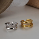 Minimalist S925 Sterling Silver Clip Earrings for Women