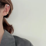 Wave Line Sterling Silver Earrings