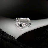 Irregular Texture S925 Sterling Silver Earrings for Women