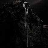 Elegant Sterling Silver Chain Tassel Necklace for Women