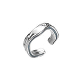 E5183 Sweet Wind S925 Silver Star River Drop Glue Ear Female
