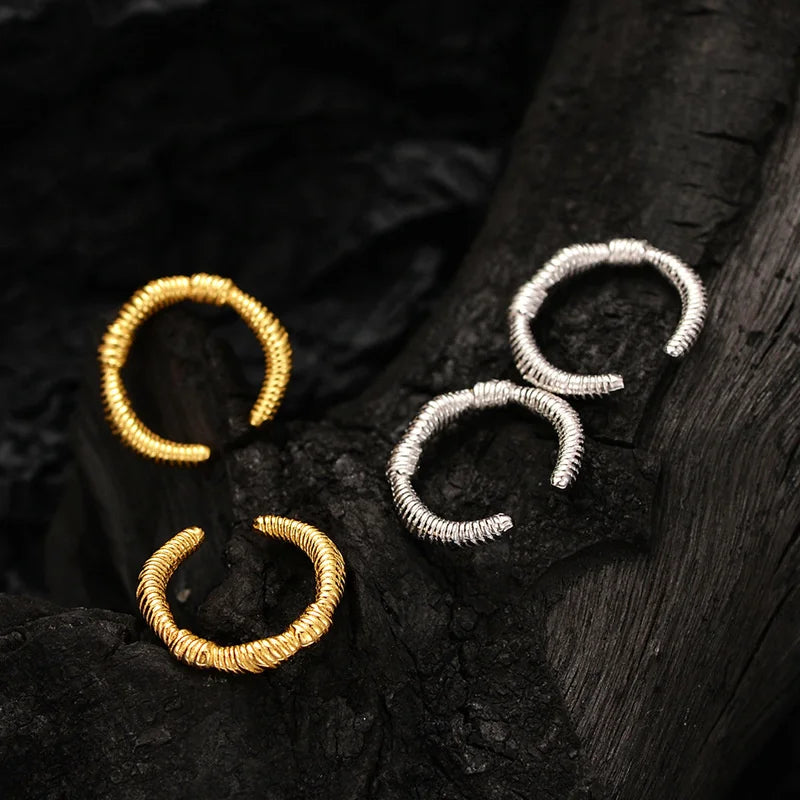 S925 Sterling Silver Neutral Ear Cuff Minimalist Design Jewelry
