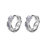 Xiaozhong Ins Style S925 Silver Drop Glaze Earrings
