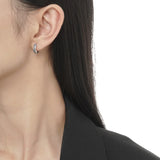 Xiaozhong Ins Style S925 Silver Drop Glaze Earrings