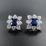 Emerald earrings for women
