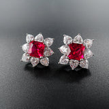 Emerald earrings for women