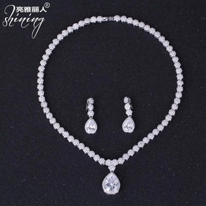 Japanese Royal Zircon Fairy 925 Silver Crystal Earrings