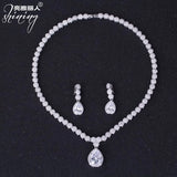 Japanese Royal Zircon Fairy 925 Silver Crystal Earrings