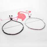 Japanese Women's Retractable Gun Bracelet with Real Jewels Mic