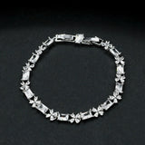 Zircon Bracelet for Bride Wedding Dress