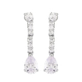 Leisure Zircon Tassel Ear Clip for Non Earhole - Student Female