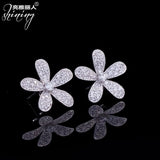 Liangya Beauty Japanese Zircon Earrings