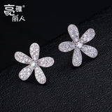 Liangya Beauty Japanese Zircon Earrings