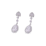 Liangya Beauty Zircon Earrings 925 Silver