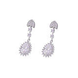 Liangya Beauty Zircon Earrings 925 Silver