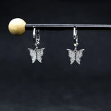 Zircon Butterfly Earrings for Women