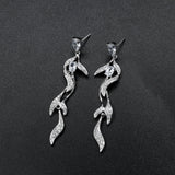 Liangya Beauty Leaf Earrings - Noble and Versatile Long Earring