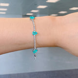 Emerald Pigeon Blood Red Treasure Bracelet