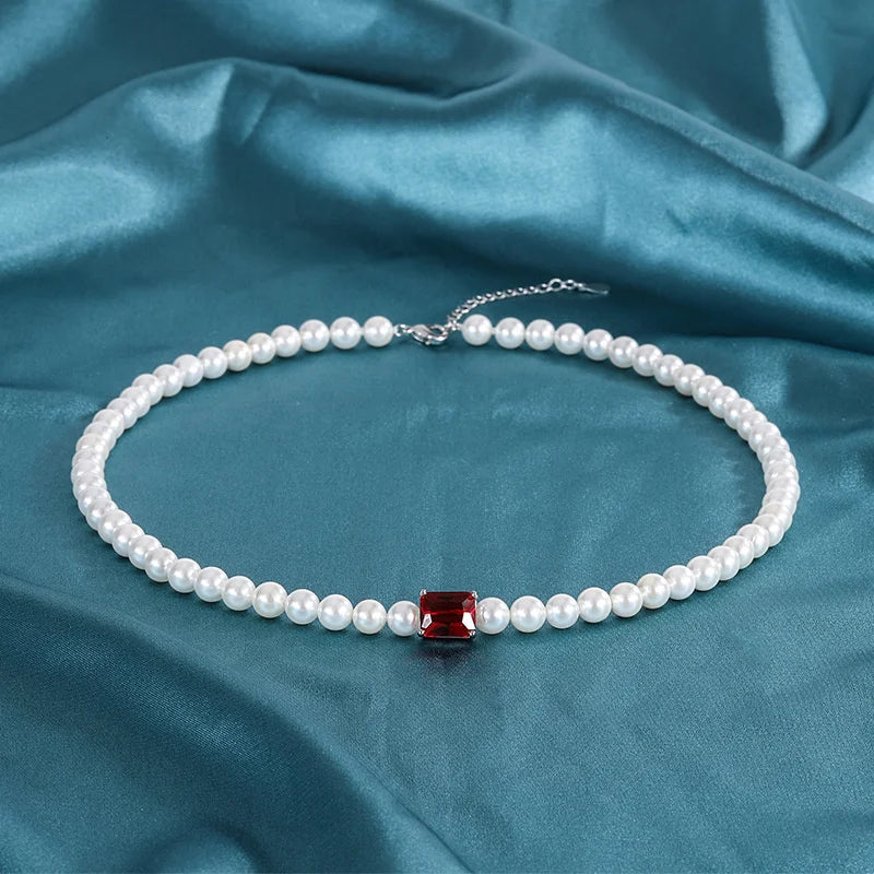 Australian Shell Pearl Mixed Necklace High Quality