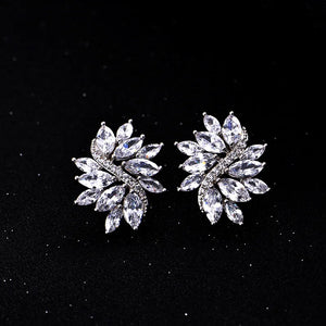 Phoenix Zircon Earrings, bridal jewelry, Tiktok