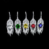 Zircon Tassel Earrings High-End Women's Jewelry
