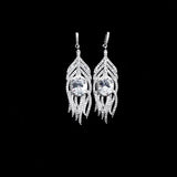 Zircon Tassel Earrings High-End Women's Jewelry