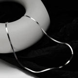 S925 Sterling Silver Blade Necklace for Women
